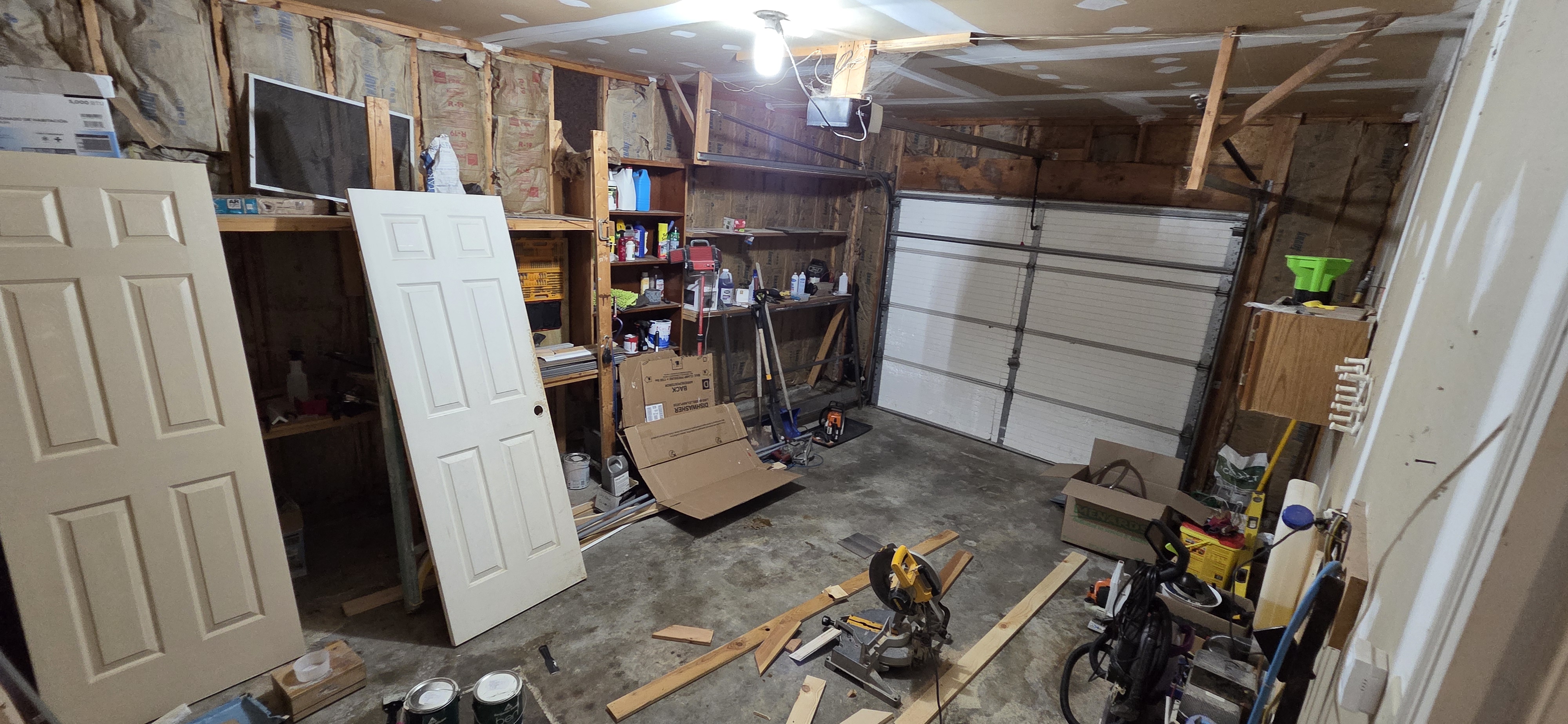 Insulated Attached Garage